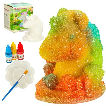 Unicorn Crystal Growing Kit for Kids with Accessories
