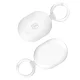 3mk FlowBuds 6.0 TWS Wireless Earphones with Clip Case, Bluetooth 6.0, White