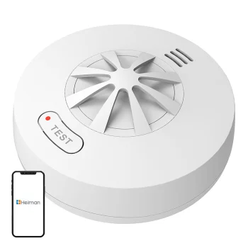 Heiman HM-5HW Interlinked Wireless Heat Sensor Alarm