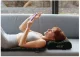 4Fizjo ERGO Acupressure Acupuncture Massage Mat Set with Pillow, 110x42 cm, Green/Gold
