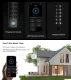 Smart Door Lock with Fingerprint Recognition, Black