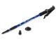 Nordic Walking Trekking Pole with Compass Blue (1 pc.)