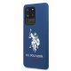 Samsung Galaxy S20 Ultra (SM-G988F) US Polo Silicone Collection Case Cover (USHCS69SLHRNV), Navy