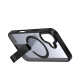Hybrid Armor X Case for iPhone 17 with MagSafe Stand, Black