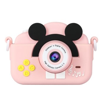 C13 Children HD 1080P Digital Camera Mouse, Pink