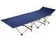 Folding Camping Bed Portable Travel Cot with Carry Bag, Blue