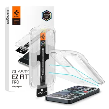 Spigen Glas.tR EZ Fit Pro Tempered Glass for Nothing Phone 4A, 2-Pack, Clear