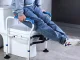 Adjustable Toilet Safety Rail Frame for Seniors, 53–56 x 42 x 60–70 cm