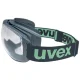 Uvex megasonic planet Full-Vision Goggles, UV 400, Anthracite/Green