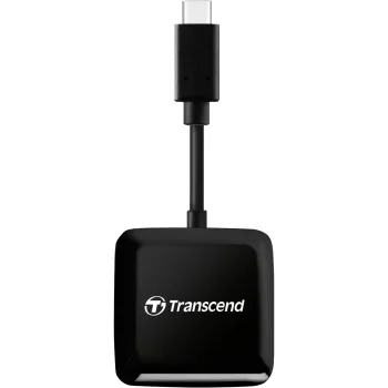 Transcend TS-RDC3 Memory Card Reader USB-C 3.2 Gen 1, Black