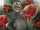 Christmas Wreath with Decorations, 30 cm
