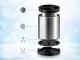 Kitchen Cutlery Drainer Organizer, 360° Rotating, Steel