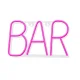 Forever Light Bat Neon Sign LED Wall Decor Light FLNE24, Pink