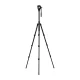 Fotopro S5i Pro Video Tripod with Fluid Oil Head, 70-162.5 cm, Black