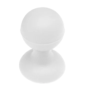 White Phone Holder with Round Head