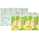 Double-sided foam educational play mat 200x180 cm