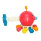 Bibi-inn Octopus Sensory Teether Toy for Babies, Red