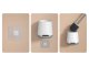 Piekarināma Silikona Tualetes Birste, Balts/Pelēks | Silicone Toilet Brush