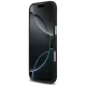 Guess iPhone 17 Air Case 4G PU Leather with Triangle Logo, Black