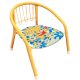 Stabils metāla bērnu krēsliņš mazulim
