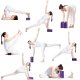 Jogas bloks klucis balansa paliktnis stabilizācijas vingrinājumiem 7.5cm, Melns | Yoga Fitness Cube