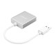 Orico UTH USB-A 3.0 to HDMI Adapter, Silver