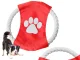 Dog Toy Rope Frisbee, 20 cm, Assorted Colors