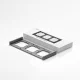Sonoff Switch Frame 3-Gang M5-80 Smart Wall Switch Black