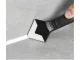 Silicone and Grout Removal Scraper Spatula, Black