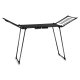 Massido Debora Slim Folding Clothes Airer, 19 m, Black