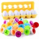 Montessori Shape Matching Egg Sorter Puzzle