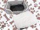 Soft and Comfortable Dog Bed with Cushion, Size L