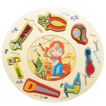Bakalu Round Shape Puzzle Tools