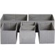 Set of 6 closet organizers