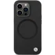 BMW iPhone 14 Pro Case Signature Liquid Silicone MagSafe, Black