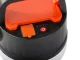 LED camping lantern with rechargeable battery, USB, solar charging, remote, hook