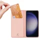 Dux Ducis Samsung Galaxy S24+ Wallet Case Skin Pro, Pink