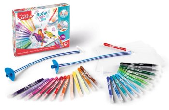 Uzpūšamie marķieri - radošais mākslas komplekts Maped Crative 24 gab. l Inflatable markers creative art set Maped...