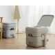 Trizand 00024498 Portable Toilet 20L, Grey