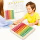 Wooden Multiplication Table Educational Block Set