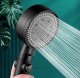 Shower Head with Hose and Wall Mount, Black