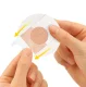 4Fizjo CGM Sensor Protective Patches, 20 pcs, Beige