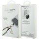 Guess Universal Hand Strap Saffiano Chain 4G Charm, Black