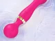 Pink Electric Handheld Body Massager (20 Modes, Silicone)