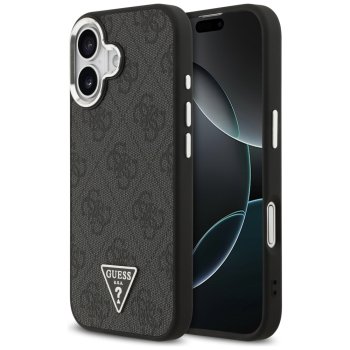 Guess 4G Triangle Logo MagSafe Phone Case Cover iPhone 17 - black