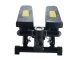 Twist Stepper with Resistance Bands and LCD Monitor