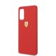 Ferrari Samsung Galaxy S20 Case Silicone, Red