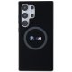 BMW Samsung Galaxy S24 Ultra Case Silicone Printed Ring MagSafe, Black