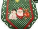 Christmas Table Runner, Green, 205x35 cm