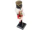 Christmas Wooden Nutcracker, Decorative Figurine, 25 cm